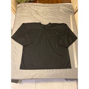 Vintage Hockey Jersey Mens Extra Large Black CCM Long Sleeve Practice